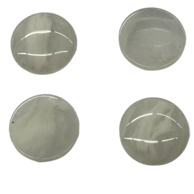 Bottoni di plastica operati del ciclo con effetto che di Horn del Faux foro 16L non usi sugli accessori dell'indumento della camicia