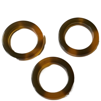 1 cerchio di plastica operato della resina dei bottoni del foro abbottona l'uso di 18mm per lo strumento del pesce che cuce il materiale di Diy