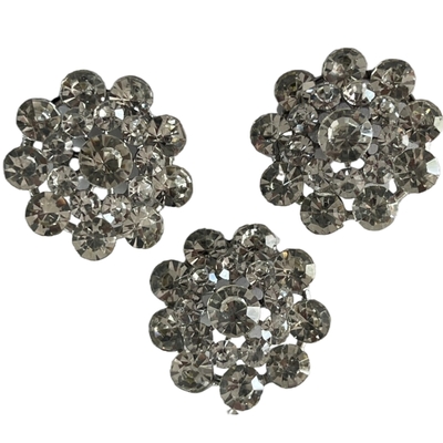 materiale di plastica di Diy della camicia di Diamond With Metal Shank For del Faux dei bottoni di immaginazione 38L