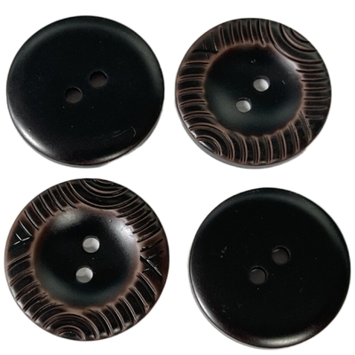 Il poliestere del rivestimento 2-Holes abbottona la progettazione speciale 42L sull'orlo