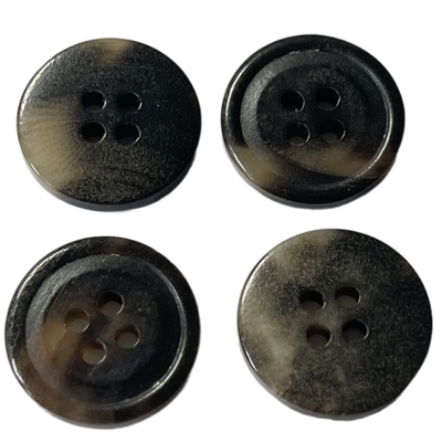5/8&quot; fori del bottone di Horn di falsificazione 4 maglione del cappotto di S di poco Rim Using For Women '
