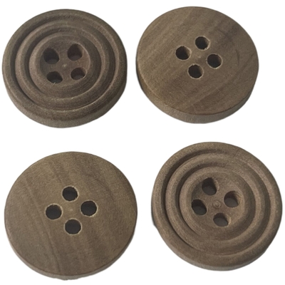 Il materiale naturale di legno reale amichevole di Eco abbottona l'uso 30L sul cappotto di cucito di lusso