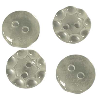 10mm un uso di plastica di 2 dei fori di Faux della perla bottoni di camicia sulle bluse dell'abbigliamento della camicia
