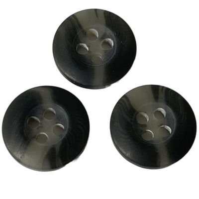 il Faux Horn di 14mm abbottona la tuta sportiva del rivestimento di Grey Color Use On Coat